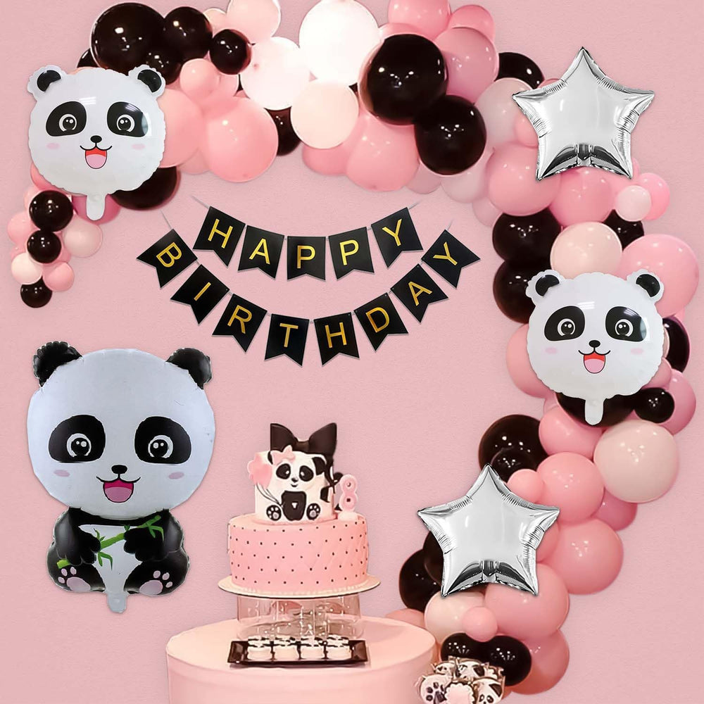 Happy Birthday Decoration Theme Set | Panda