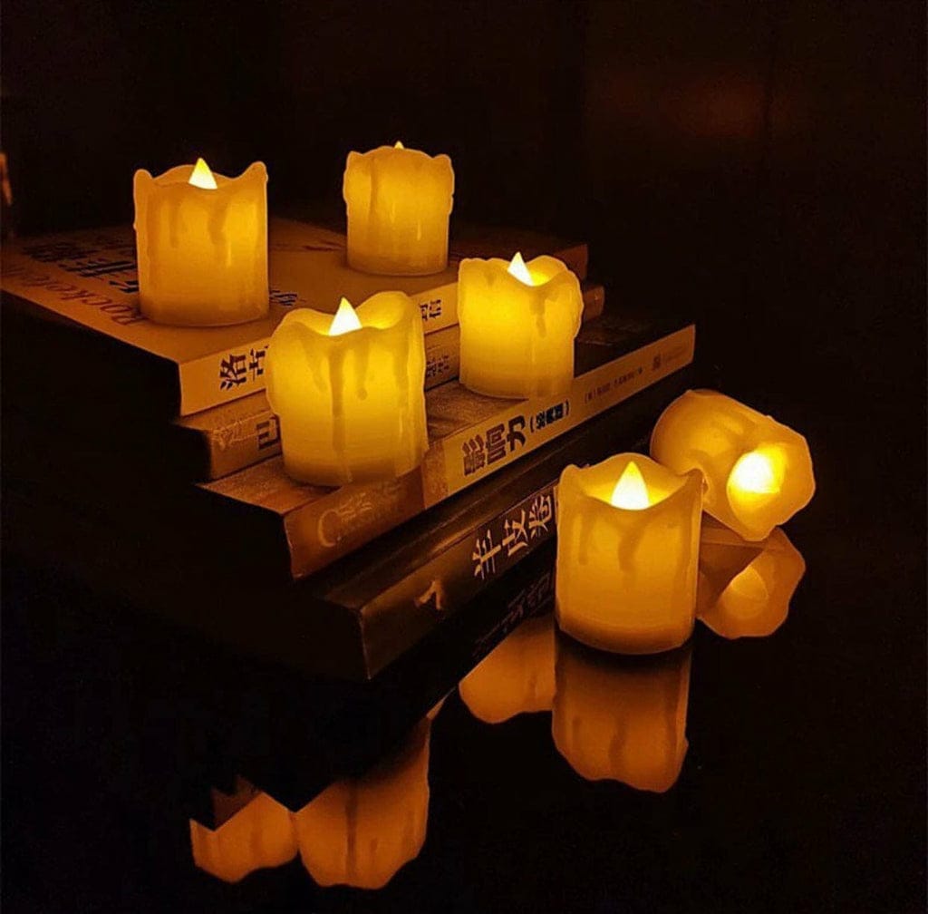 12 Pcs LED Flameless Candles for Decoration