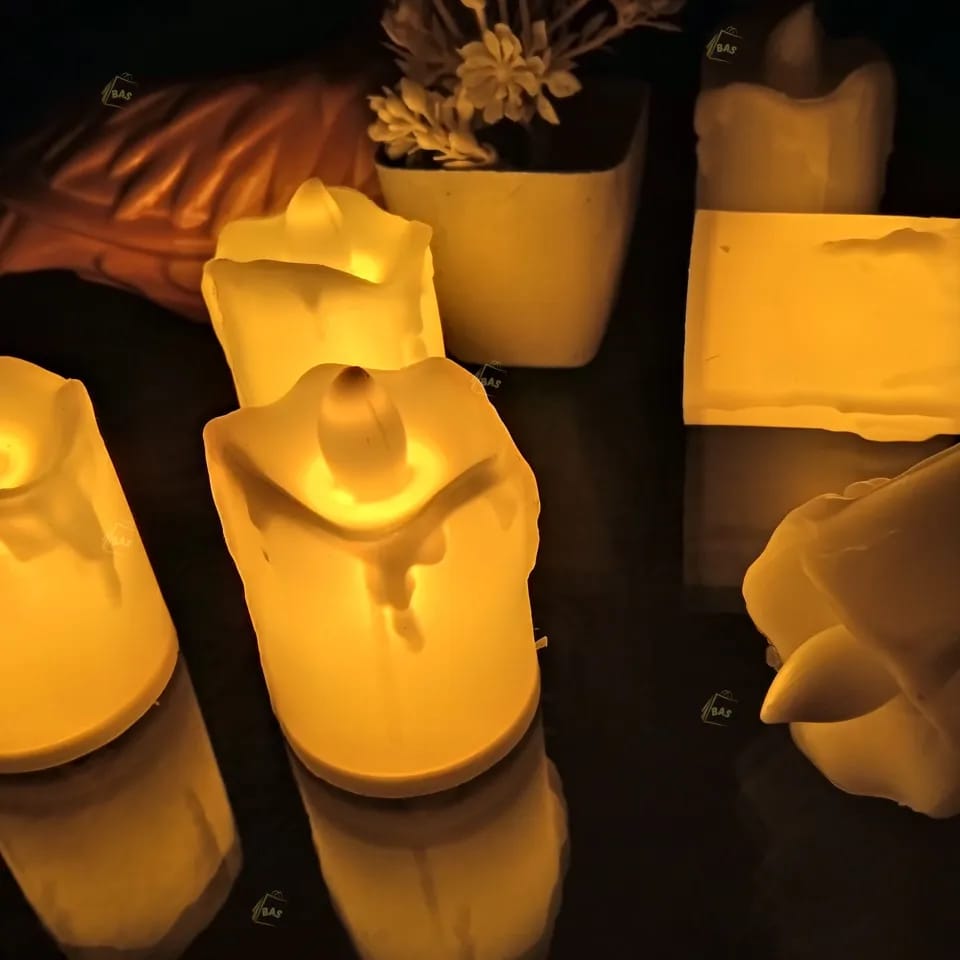 12 Pcs LED Flameless Candles for Decoration