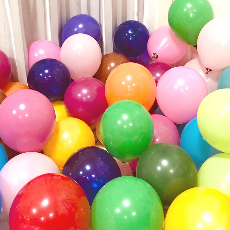 25 Pcs 12 Inches Latex Balloons For Birthday and Party Decoration