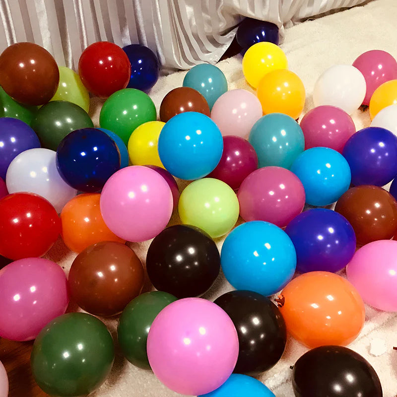 25 Pcs 12 Inches Latex Balloons For Birthday and Party Decoration