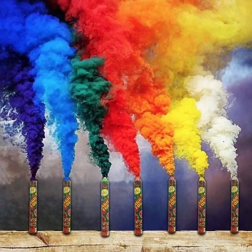 🎉 Pack of 5 Color Smoke for Celebration & Photography 🎨💨